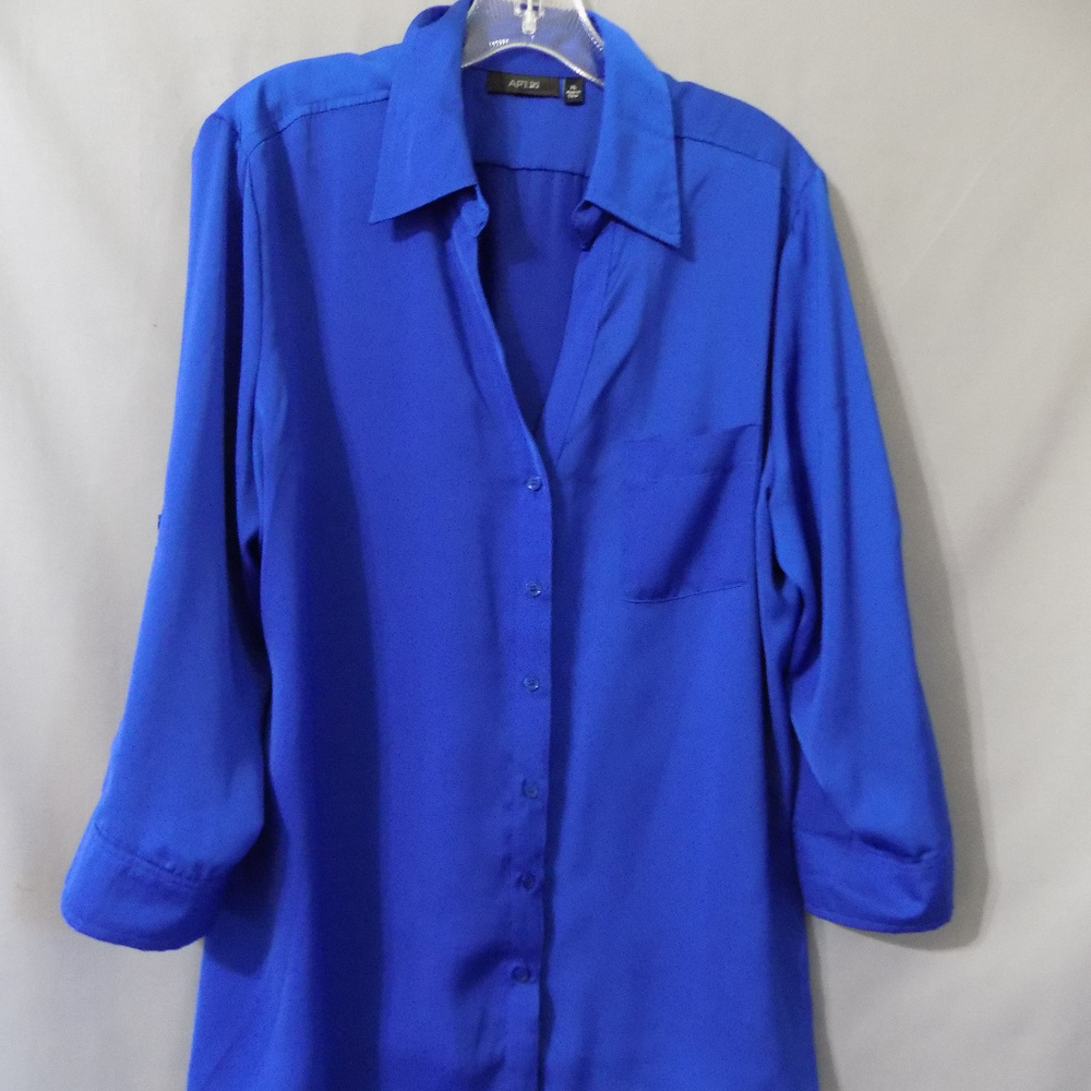 Button Front Blouse - image 1